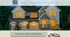 Desktop Screenshot of jmscustomhomes.com